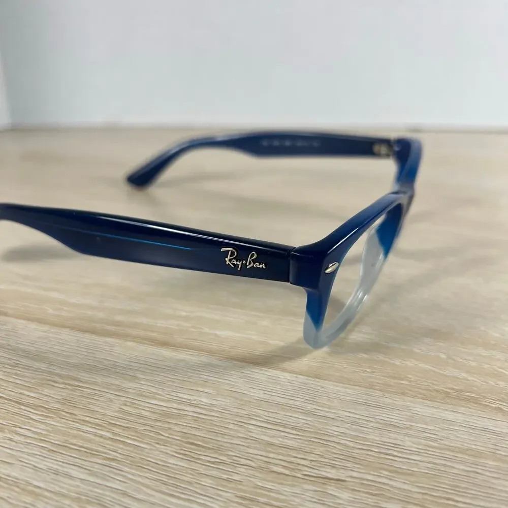 Ray-Ban RB1528 3581 Youth Eyeglasses Blue Gradient Frames Only 48-16-130